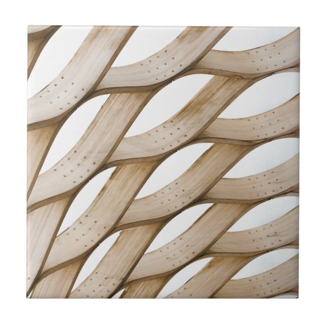 Carreau L'artisanat en bois (Devant)