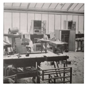 Carreau L'atelier du charpentier, des ateliers du Th
