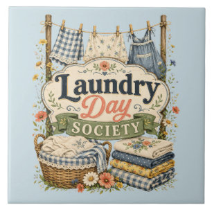 Carreau Laundry Day Society Cottagecore Florales