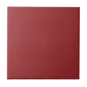 Carreau Lava Falls Red Solid Color
