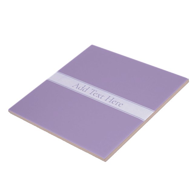 Carreau Lavande Lumière Personnalisable Purple (Côté)