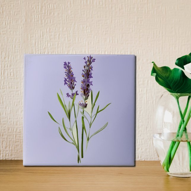 Carreau lavande vintage (Créateur téléchargé)