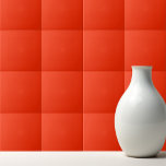 Carreau Lave couleur vive rouge orange vif<br><div class="desc">Lave couleur solide design rouge vif orange.</div>