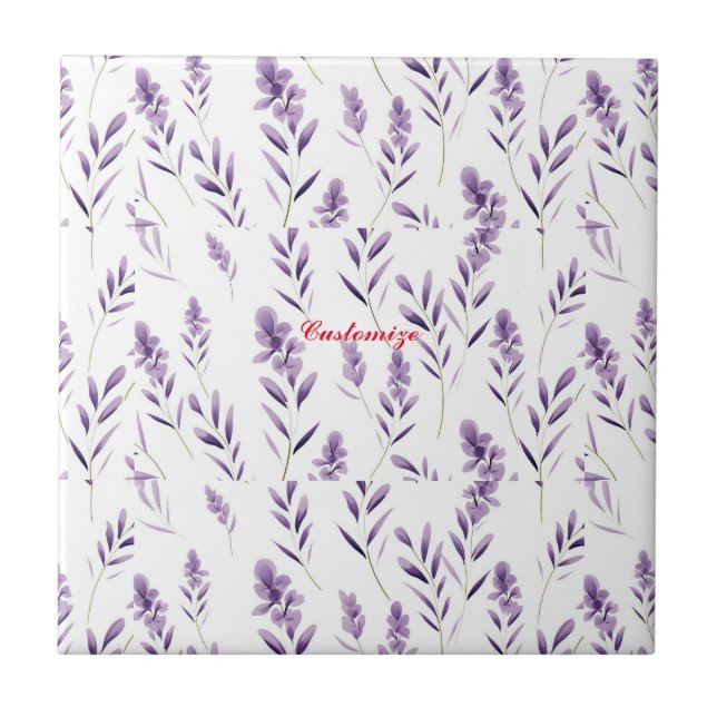 Carreau Lavender Flower Buves Thunder_Cove (Devant)