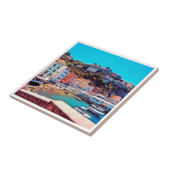 Carreau ldp SORRENTO - panorama - plage - (Côté)