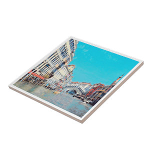 Carreau ldp VENICE - Grand Canal - Plage du Rialto -