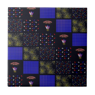Carreau Le 4 juillet Patchwork Motif - le 4 juillet