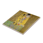 Carreau Le baiser de Gustav Klimt<br><div class="desc">Le baiser de Gustav Klimt</div>