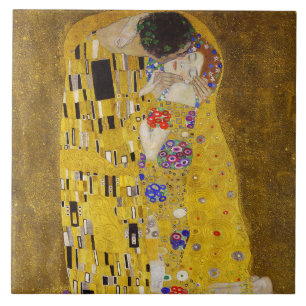 Carreau Le baiser - Gustav Klimt