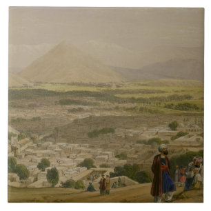 Carreau Le Balla Hissar et ville de Caubul, de l'Uppe