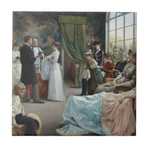 Carreau Le baptême, 1892