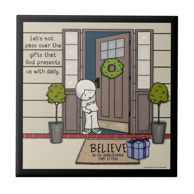 Carreau Le cadeau quotidien de Dieu (Devant)