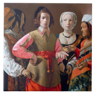 Carreau Le caissier Fortune, La Tour