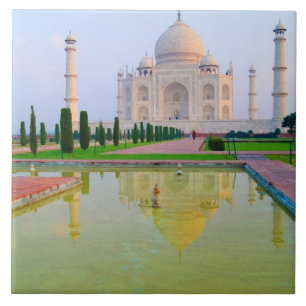 Carreau Le calme paisible Monde célèbre Taj Mahal à