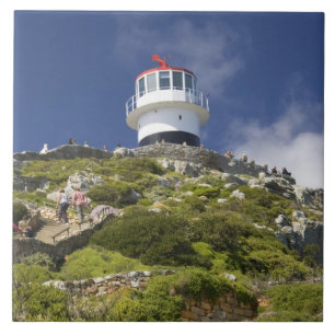 Carreau Le Cap, Afrique du Sud. Un phare sur la