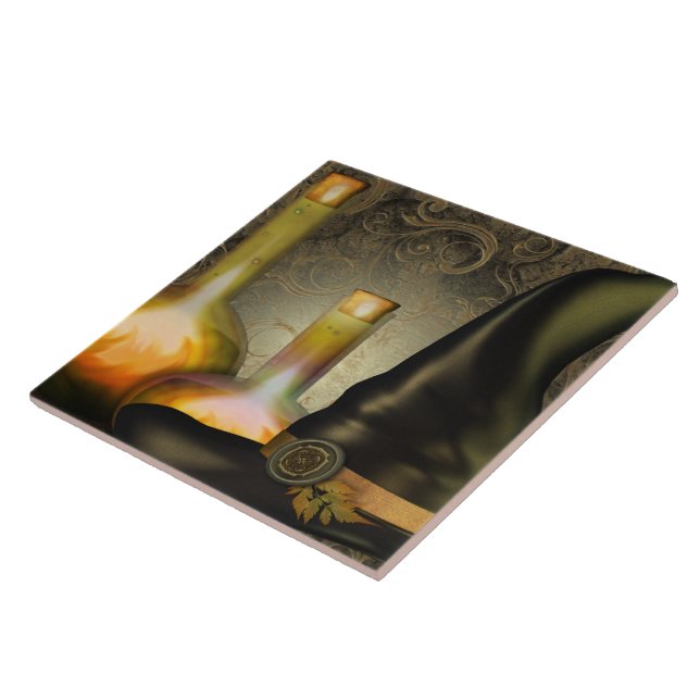 Carreau Le casquette de sorcières (Côté)