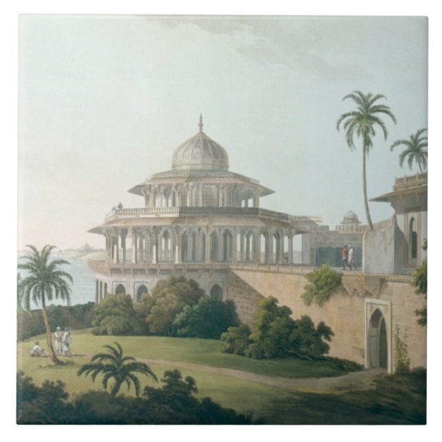 Carreau Le Chalees Satoon, dans le fort d'Allahabad sur le (Devant)