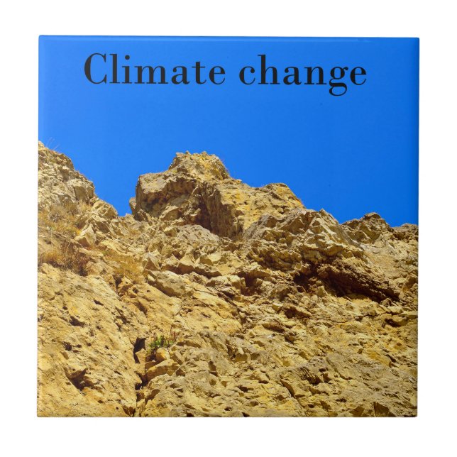 Carreau Le changement climatique s'occupe de l'environneme (Devant)