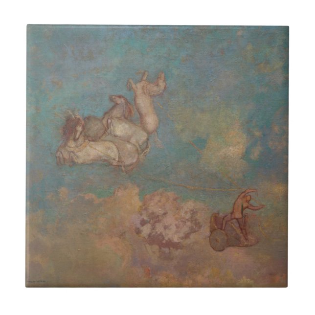 Carreau Le char d'Apollo (Devant)