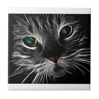 Carreau Le chat "électrique"