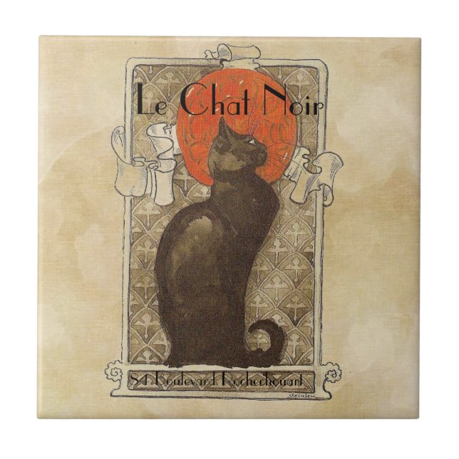 Carreau Le Chat Noir (Devant)