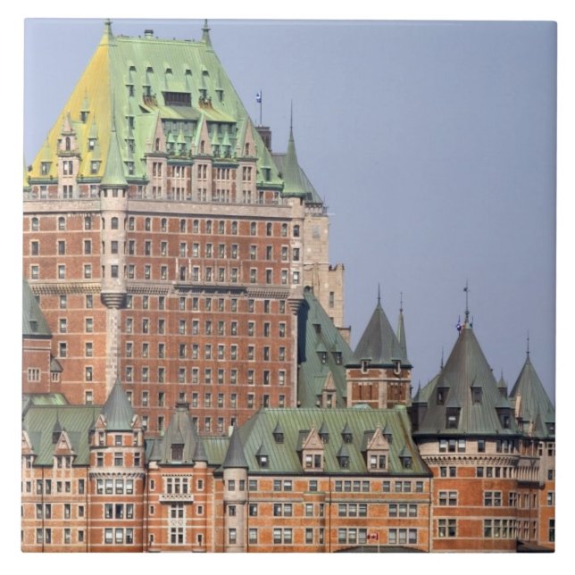 Carreau Le château Frontenac à Québec, Canada. (Devant)
