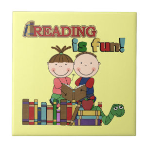 Carreau Le chiffre lecture de bâton d'enfants est amusemen