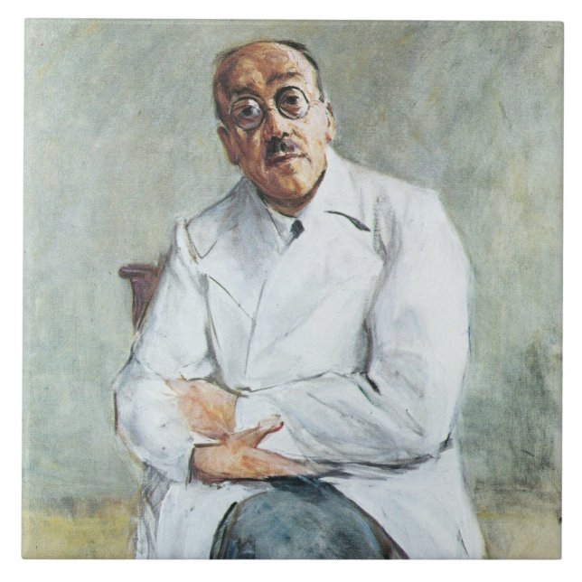 Carreau Le chirurgien (par Max Liebermann) (Devant)