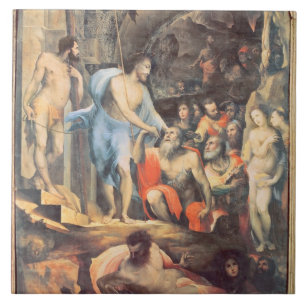 Carreau Le Christ dans le vide, c.1530-35 (panneau)