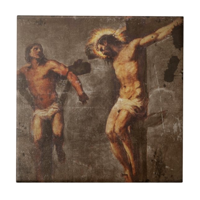 Carreau Le Christ et le Bon Voleur (Devant)