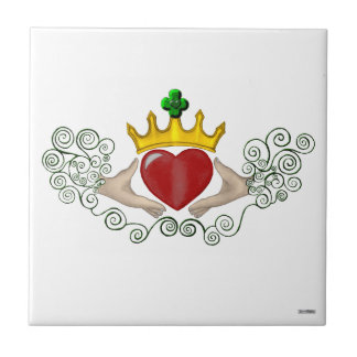Carreau Le Claddagh (couleur complète)
