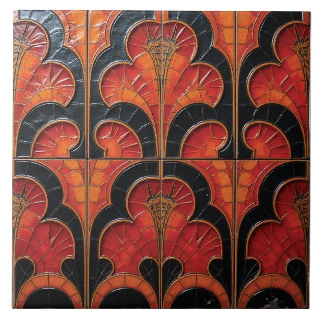 Carreau Le cœur du dragon (Devant)