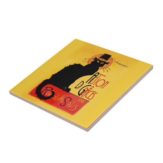 Carreau Le Conversation Noir - Action De Grâces (Côté)