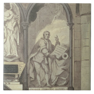 Carreau Le côté Ouest du coin du poète, plaquent 25 de
