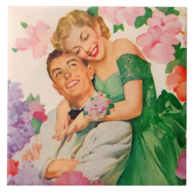 Carreau le couple heureux (Devant)
