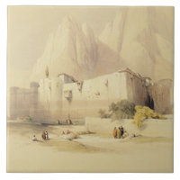 Le couvent de St Catherine, mont Sinaï, Februar