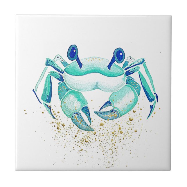 Carreau Le crabe de Neptune (Devant)