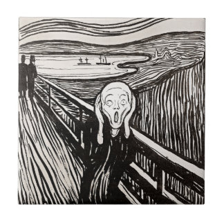 Carreau Le cri d'Edward Munch