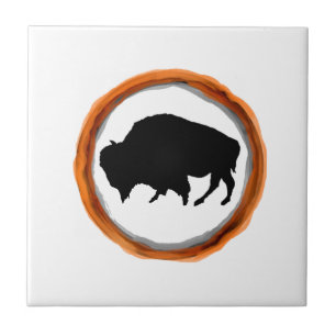 CARREAU LE CYCLE DES BISONS