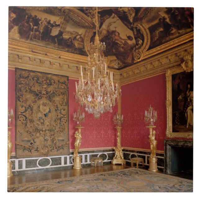 Carreau Le d'Apollon de salon (pièce d'Apollo) avec des (Devant)