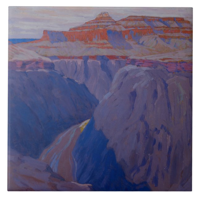 Carreau Le destroyer, c.1911-13 (huile sur la toile) (Devant)