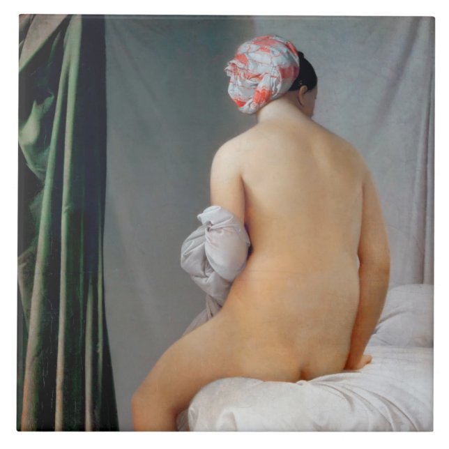 Carreau Le Grand Béton (Femme Assis), Dominique Ingres (Devant)