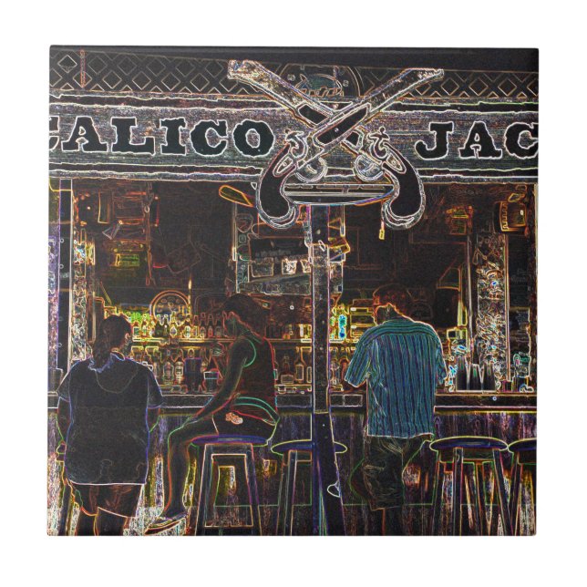 Carreau Le Grand Cayman Calico Jacks (Devant)