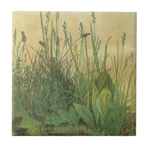 Carreau Le Grand Morceau de Gazon par Albrecht Durer