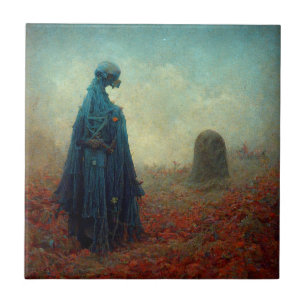 Carreau Le Grave Surreal Sci-Fi Imaginaire Alien