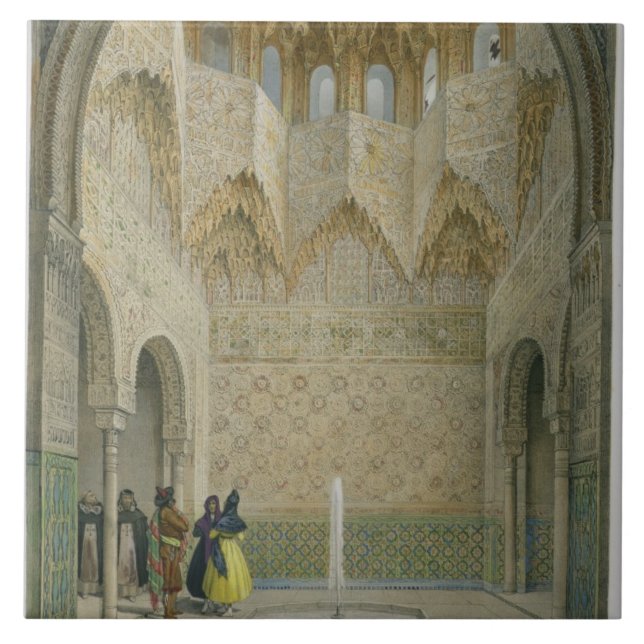 Carreau Le Hall de l'Abencerrages, Alhambra, Granad (Devant)