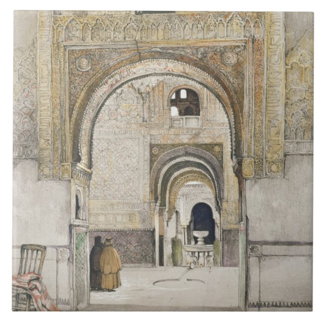 Carreau Le Hall des deux soeurs (Sala de las dos Herma (Devant)