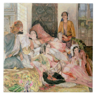 Carreau Le Harem, vers 1850
