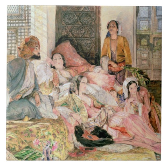 Carreau Le Harem, vers 1850 (Devant)