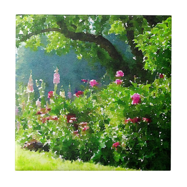 Carreau Le jardin (Devant)